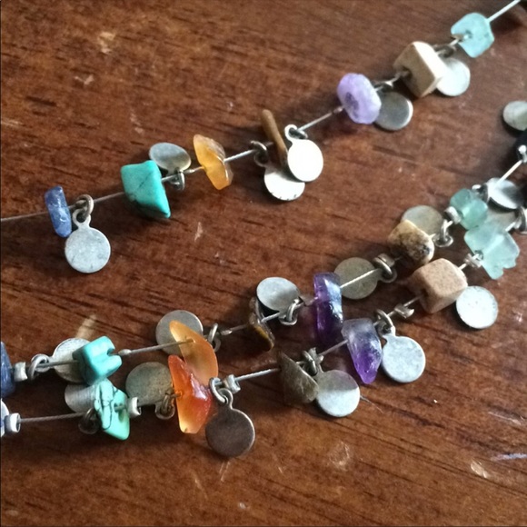 Natural stone necklace - Picture 3 of 11